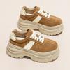 Dad shoes women's autumn new thick-soled heightening German training shoes versatile casual sports shoes single shoes