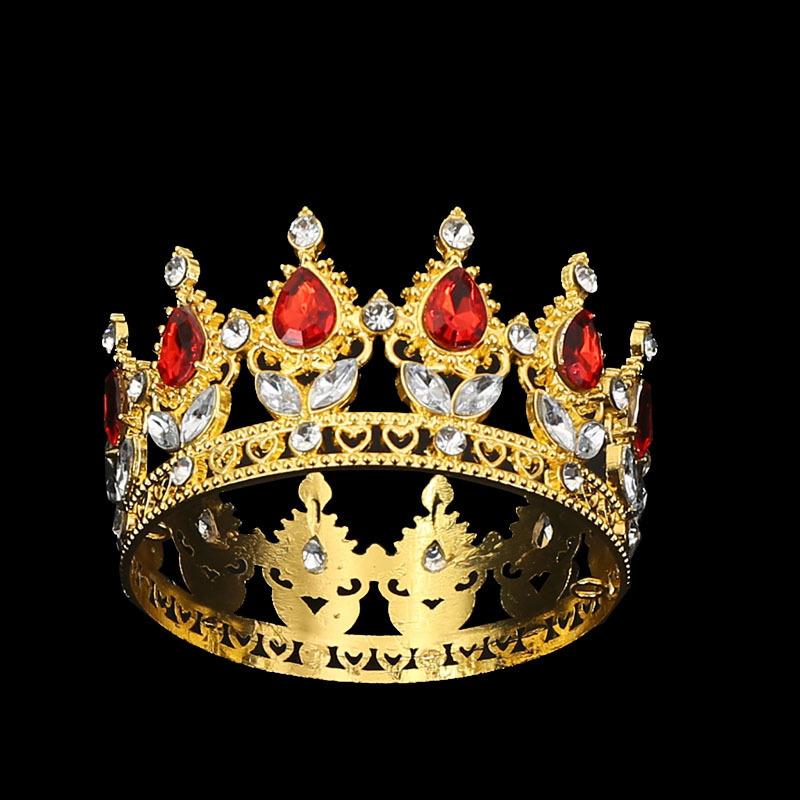 Bridal Jewelry Birthday Party Crown Flower Decoration Headdress Show Host Children's Hair Accessories Baroque