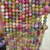 Wang Lei Colorful Tourmaline Loose Round Beads for DIY Jewelry Making