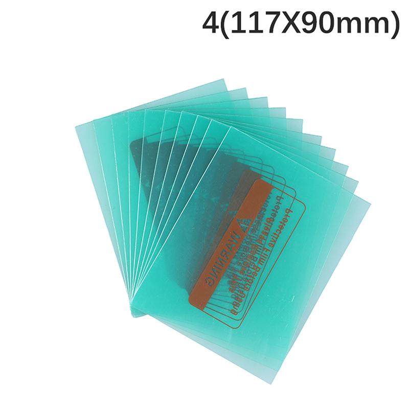 5-teiliges Set mit Schutzplatten aus Kunststoff.(Pc) Abdeckung Selbstverdunkelnde Schweißmaske Schweißschutzglas Filterersatz