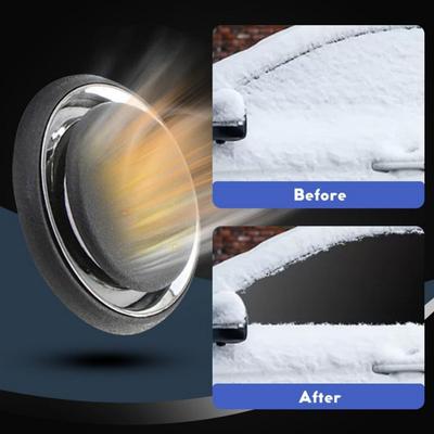 1/2/3Pcs Car Snow Removal Instrument Portable SUV Truck Auto Window Glass Winter Electromagnetic Molecular Interference Antifreeze Deicing Device Tool