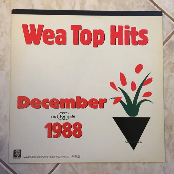 LP Record VARIOUS WEA Top Hits December1988 PRS5 WEA 1988 Japan Rock Used