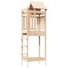 Play Tower Brown 52.5 X 85 X 238 Cm Solid Pine Wood
