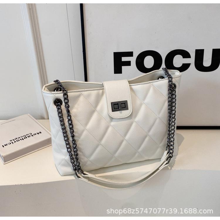 Commuting To Work and Commuting Large-capacity Linger Tote Bag Women's 2025 Spring and Summer New Simple Fashion Small Fragrance Shoulder Bag