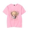 New Anime Himiko Toga Printing T-shirt Women Men Fashion Tees Round Neck Anime T-shirt