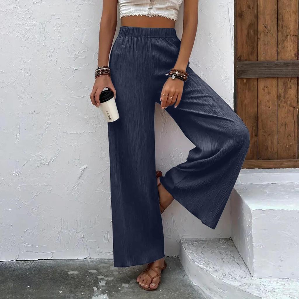 Women's Casual Pants Loose Wide Leg Pants Straight Leg Pants