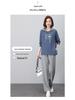 Mom's Casual Hooded Pullover for Women - Loose Fit, Spring/Fall 2024 Trend