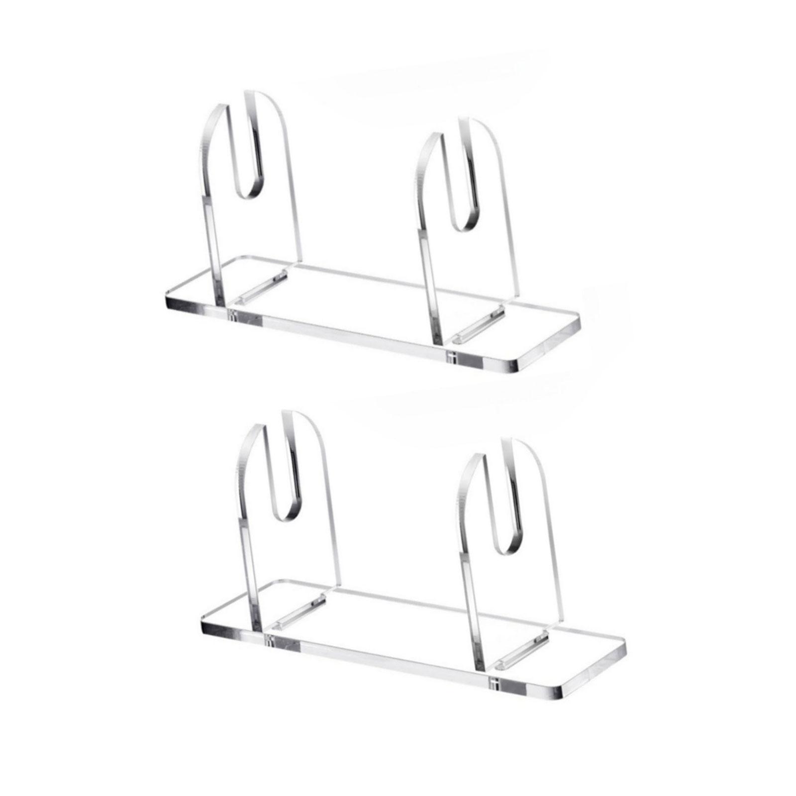 

2/3 шт. прозрачная акриловая подставка для веера, складной держатель для веера, стойка для хранения домашнего настольного декора и художественных выставок A