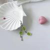 Fashionable Four Leaf Clovers Phone Charm Sturdy Acrylic Alloy Keychain Portable Phone Pendant for All Ages Adults
