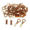 10pcs Back Clips &Tubes For Carp Fishing Rig Accessory Kit