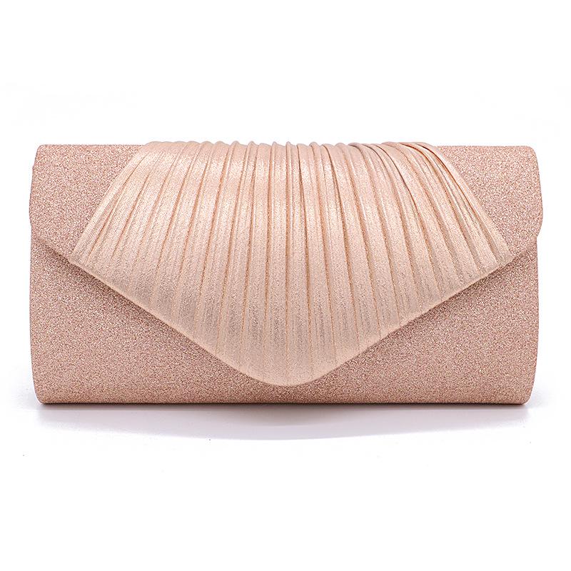 2024 Spring Fashion Women's Small Ruched Evening Shoulder Bag