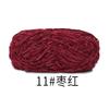 100% Polyester Chenille DIY Crochet Scarf and Shoes Hand-Made with Dye Pattern Use for Weaving Features Violet Bear Hook