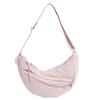 Large Capacity Women's Hobo Bag Solid Color Shoulder Bag Crossbody Bag