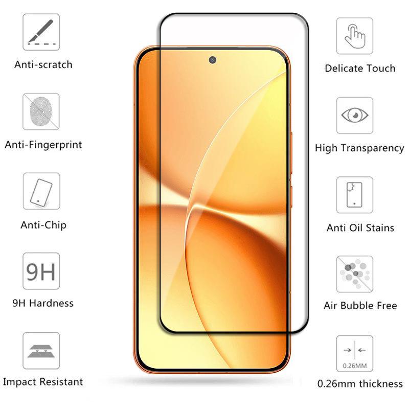 6in1 Glass For Poco X8 Pro Max Full Cover Tempered Glass Poco X8 Pro Max Screen Protector HD Phone Lens Film Poco X8 Pro Max