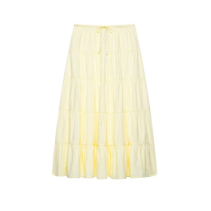 Kaslead New Women Clothes Western Style Versitile Fashion Layered Patchwork Long Dress 4391441 251