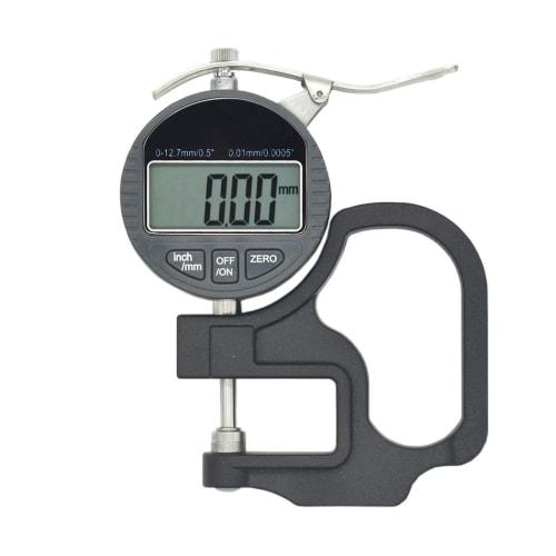 Enhong 0.01mm 0.001mm Resolution Thickness Gauge (Thickness Measuring Instrument) (0.01mm Accuracy, 0-10mm Range)