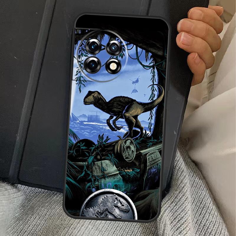 Jurassic Dinosaur Case For OnePlus 15 13 12 11 13R 13T 10T 10R 12R OnePlus Nord 5 CE 2 3 4 Lite N20 N30 Cover