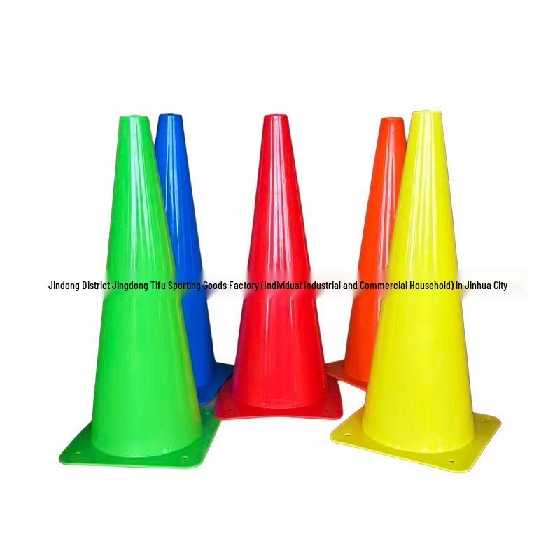 48cm Durable Training Cone: Wear-Resistant, Anti-Fall for Football & Basketball