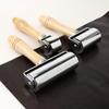 Handmade Quilting Wooden Creaser Glue Laminating Leather Press Edge Roller Platen Tool Seam Roller