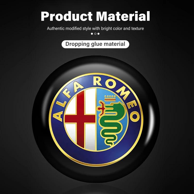 Bildekaler För Alfa Romeo Bilstyling Lås Nyckelhålskal Nyckelskydd Dekaler Dekorationstillbehör För Alfa Romeo Giulie