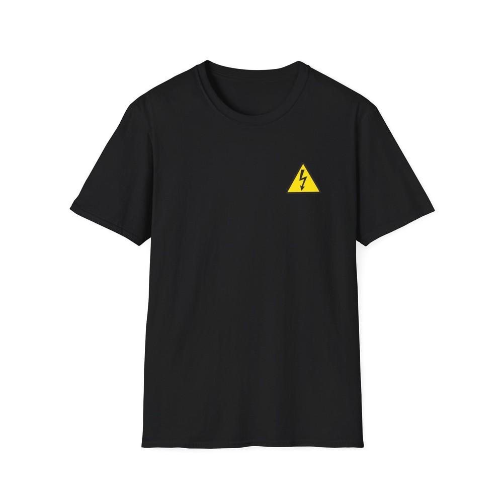 

Electrician flag tools, high-voltage label, symbol, T-Shirt Unisex T-Shirt M