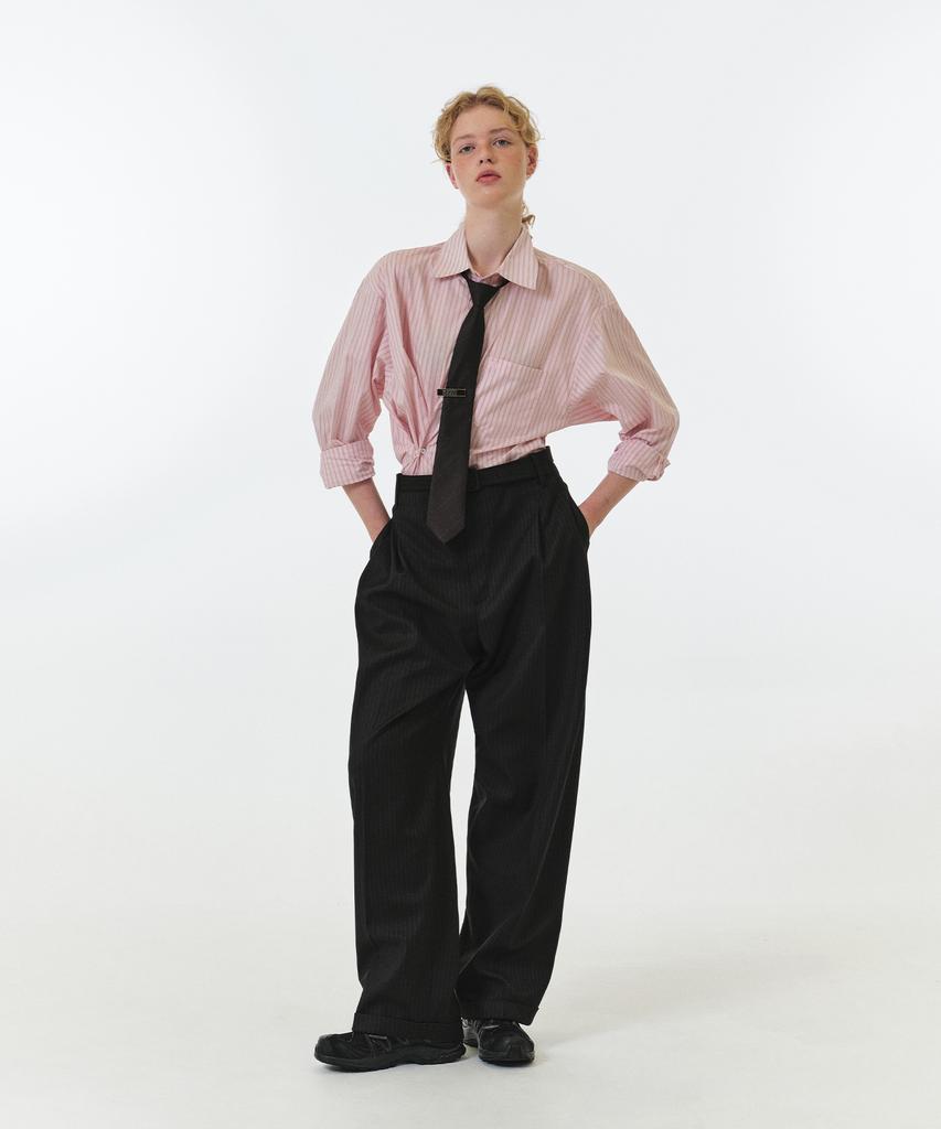 GROVE 25Fw Blaine Shirt (Pink)