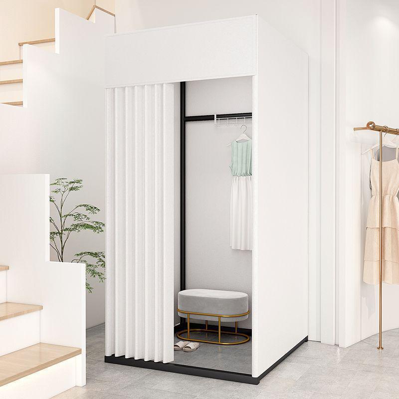 Portable Foldable Floor-Standing Changing Room for Clothing Stores