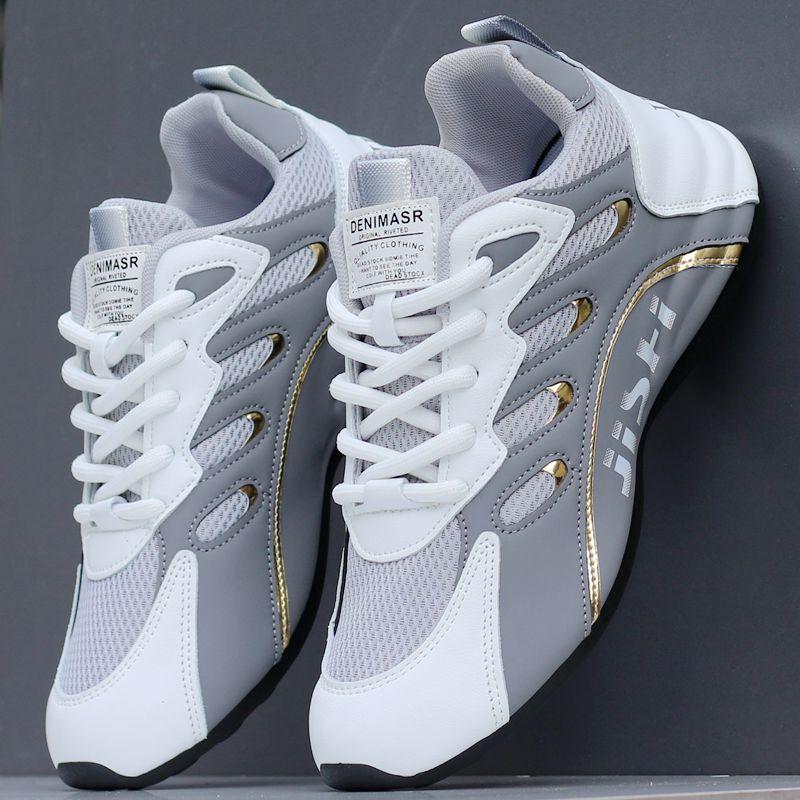 

Повседневная мужская обувь 2024 года, весна и осень, новый дезодорант, модная мужская спортивная повседневная обувь, универсальная, с мягкой подошвой, модная обувь 38