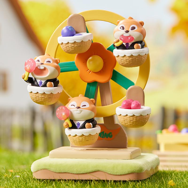 MINISO Disney Zootopia Seria Grădina de Toamnă Jucării Cutie Surpriză Kawaii Anime Figurină de Acțiune Cutie Caja Surpriză Cutie Misterioasă Păpuși Fată