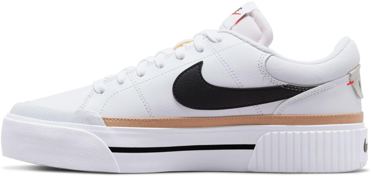 

Кроссовки Nike Court Legacy Lift Women (DM7590-100) белый/конопляный/командный оранжевый/черный 42
