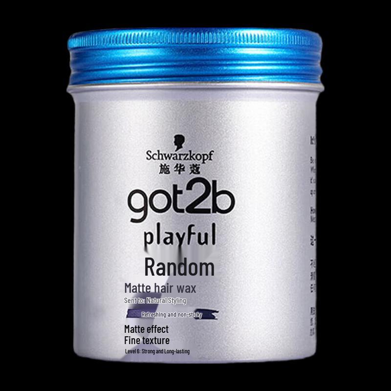 Schwarzkopf got2b Matte Styling Hair Wax for Men
