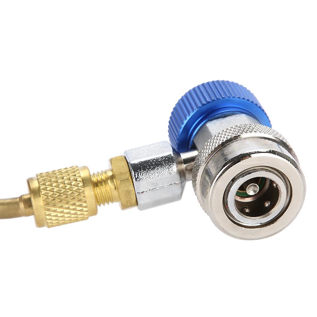 R134a Refrigerant Recharge Hose Gas Can Fitting Pipe Can Tap for R502 R 12 R 22 Refrigerant