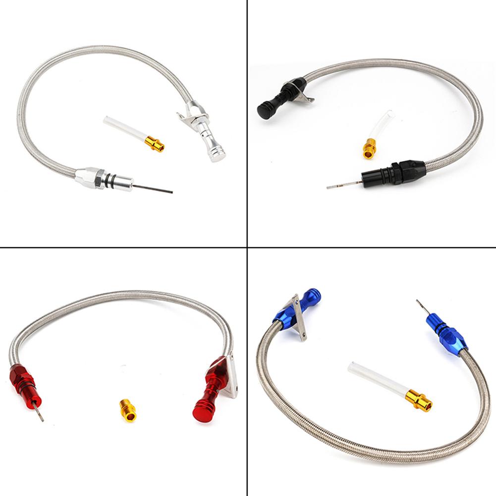 Joja de transmisie flexibilă universală din oțel inoxidabil Th350 5004 530 mm Jig de măsurare a uleiului compatibil cu Tth350 Th400 Sbc