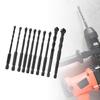 10Pcs Multifunctional Hexagonal Drill Bits Ceramic Wall Tile Glass Punching Hole Working Drilling Bits Accessories