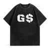 G Money T Shirt vintage Washed fashion Comfortable Slightly Soft graphic streetwear Stretched Unisex designer clothes