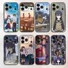 Anime K-Katagakii I-Ichigyoo Schwarzes Handyhülle Für IPhone 17 16 15 14 13 12 13 12 11 Pro Max Plus XS XR Silikon Weiche Rückseite