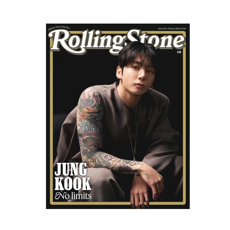 Rolling Stone UK – Выпуск за февраль/март 2026 г. (Покрытие: Jungkook) 1pcs