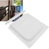 Aramox White RV Screen Door Slider, Prevents Debris, Great Ventilation, Easy Install, Fashionable Design, 12x12 inch Panel, Fits RV Trailer Motor