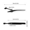 Adjustable Road Bike Mudguard Rear Mudguard Replacement Mountain Bike Mudguard Plastic Bike Mudguard Easy to Installation