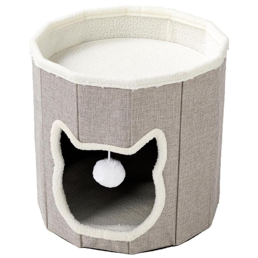 Nitori Folding Pet House, Small, Light Gray, PHDH25, 2113300019141