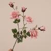 Retro Simulation Rose Flower Luxury Fake Flowers Artificial Rose Branch  Wedding Party Decor