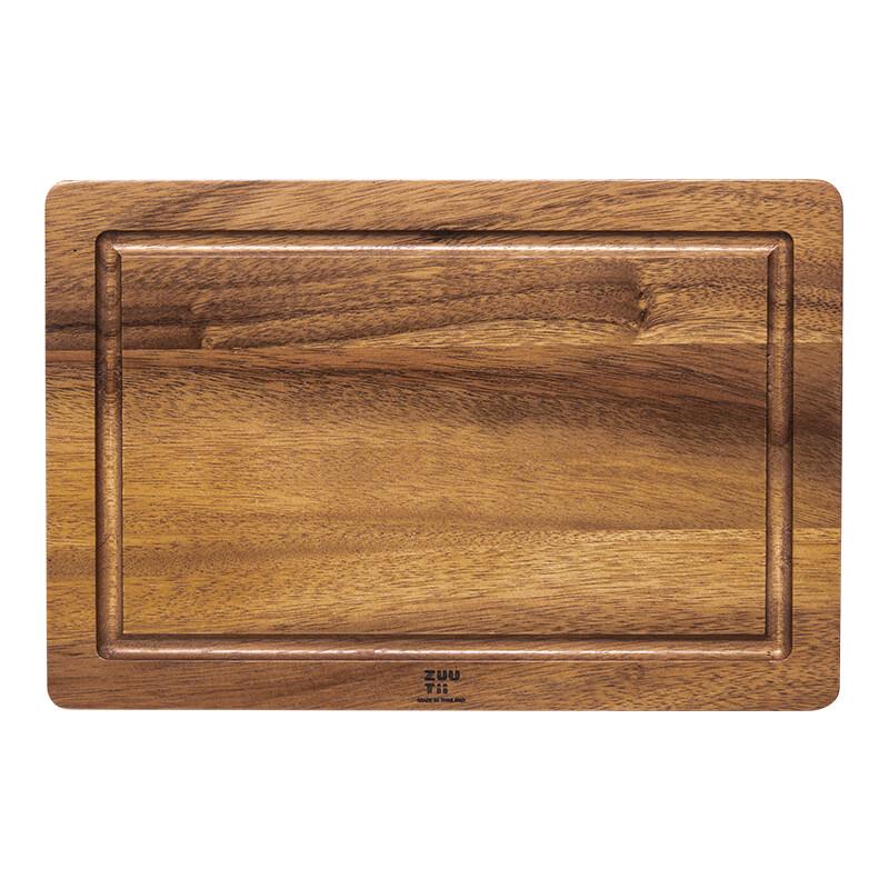 zuutii RevoNature Two-in-one Thickened Acacia Wood Cutting Board