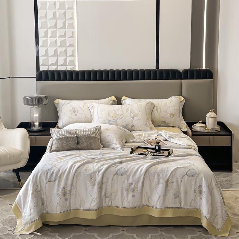

Belle Anna Tencel Light Luxury Printed Quilt