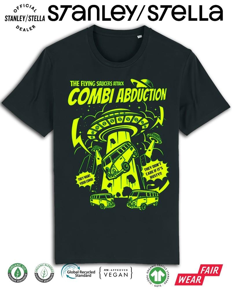 

Мужская футболка Alien Combi Abduction Летающие тарелки НЛО Инопланетяне Автодом 2XL