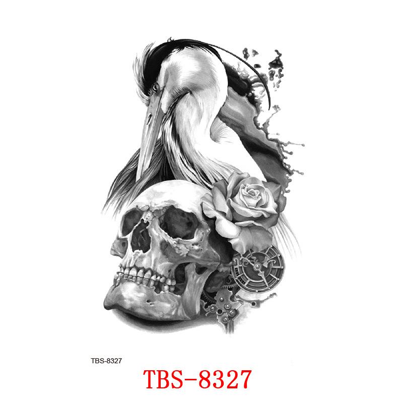 Waterproof Tattoo Sticker, Totem Character Tattoo Sticker Tattoo