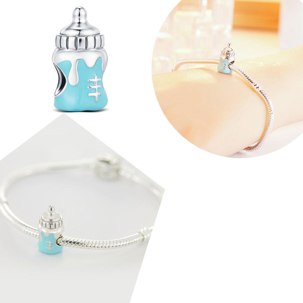 Elegant Ballet Charm Fit 3Mm Bracelet Diy For Women Copper Bead Star Clover Rabbit Charm Perfect Mother'S Day Gift