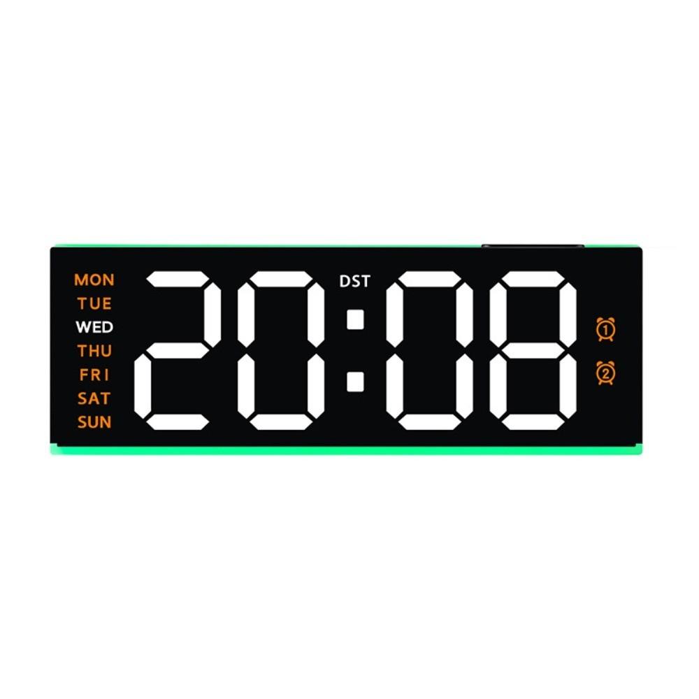 Temperature Bedside Alarm Clock with Calendar LED Night Light Clock New LED Digital Clock Bedroom