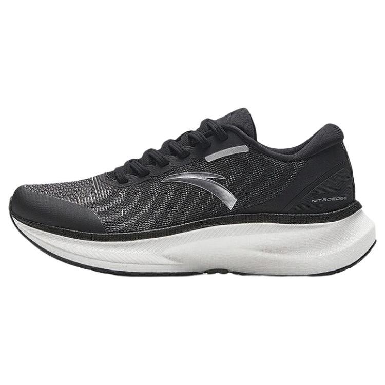 

New Anta Anti Slip Wear Resistant Low Top Running Shoes Women s Black White 122335582S-12 36