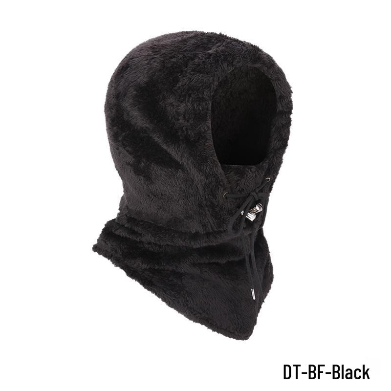 

Двусторонняя маска-бафф из поларфлиса для зимней велоезды: Ветрозащитный, Морозостойкий Головной убор для занятий спортом на открытом воздухе One Size