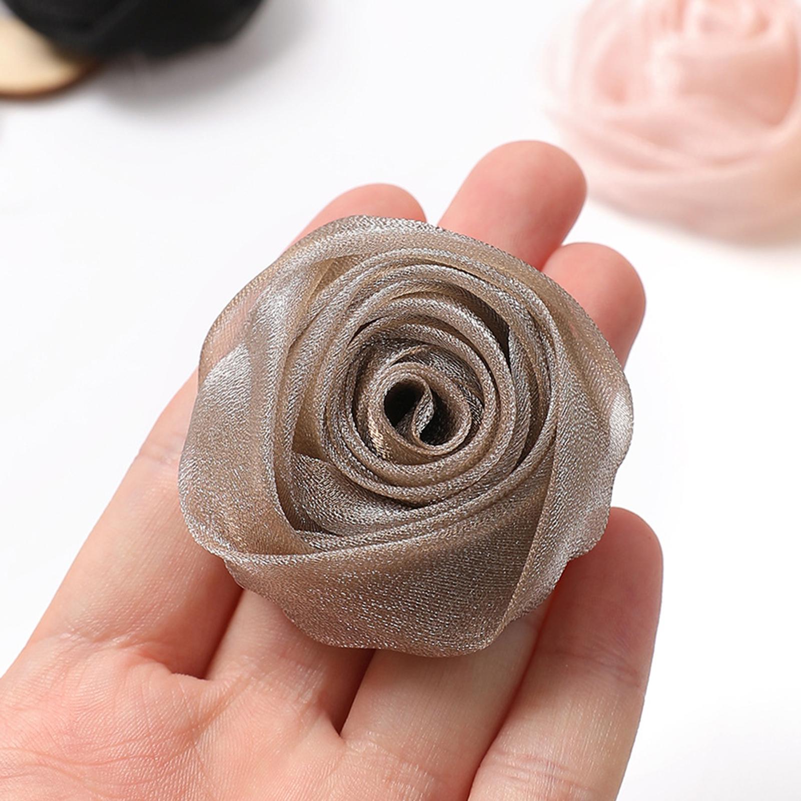 

5шт привлекательная имитация пряжи цветок реалистичная креативная шпилька для одежды брошь искусственные цветы